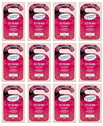 12er Pack Dresdner Essenz Pflegebad Zeit für mich 12 x 60 g Badezusatz vegan
