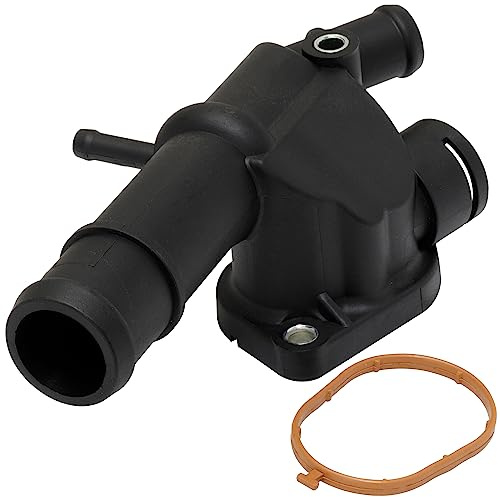 AERZETIX - C67187 - Brida de líquido refrigerante con junta de estanqueidad y racor de interruptor térmico - compatible con números OE 03L 121 132