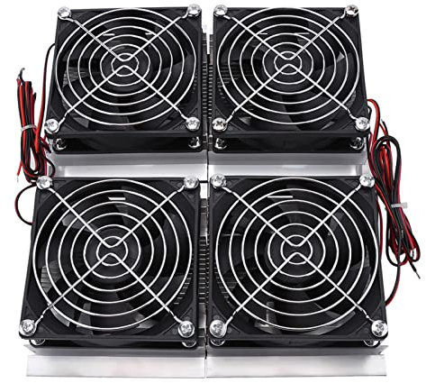 240W Halvledare Kylning Peltier Cold Plate DIY Mini Luftkonditionering Termoelektrisk Peltier Cold Plate Kylare med Fläkt
