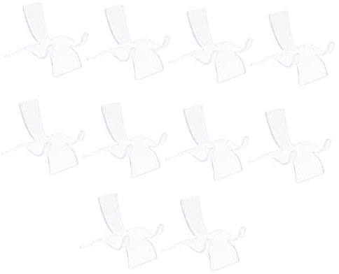 PACKOVE 20pièces Présentoir à Bijoux Minéral Acrylique Support Pour Cristaux Porte-bijoux Pour Collection Lot