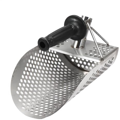 Metal Detector Shovel Shovel Sieve for Beach | Beach Finding Scoop, Metal Detector Beach Finds Scoop, Digging Shovel, Sieving Scoop