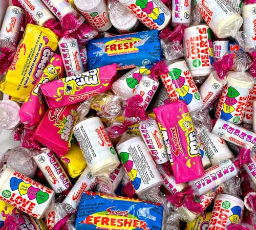 Bulk Assorted Party Candy Mix - 500g Variety Pack of Individually Wrapped Sweets - Celebration & Pick-and-Mix Deluxe Assortment - Perfect for Events, Holidays, and Treat Bags