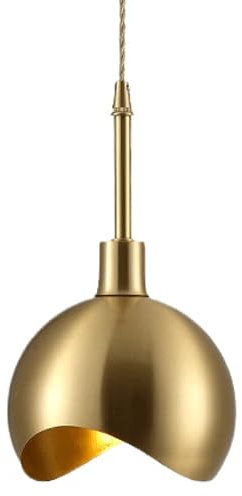 E14 Light Source Single Head Pendant Lamp, Modern Industrial Style Chaner, Ceiling Lighting Fixtures, Living Room Dining Room Bar Decoration Hanging Light