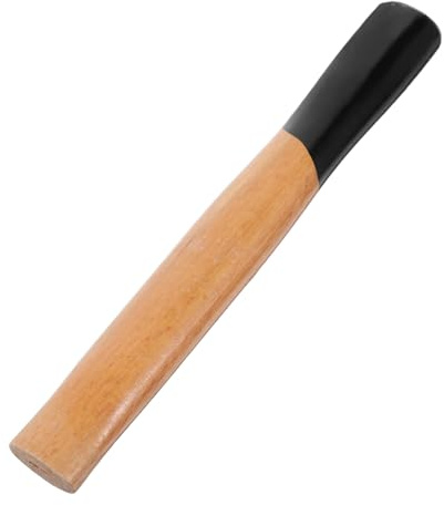UKCOCO Manche Marteau Bois Ovale Bois Dur Remplacement Résistant Anti-fissure pour Marteau à Panne Fendue Installation Facile et Outils Professionnels