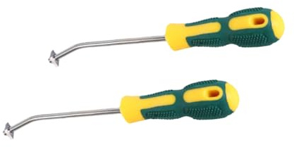 DIYEAH Herramienta Mango Antideslizante para Limpiar Huecos de Baldosas para 2piezas Aleación de Acero Tungsteno Ligera y Baño y Cocina