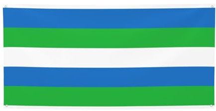 Bandera de Sierra Leona para adultos, personalizable, para fiestas de cumpleaños, bodas, fiestas