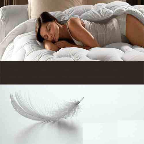 LS2 Deluxe Duck Feather&Down Duvet/Quilts 13.5 Tog Size Single