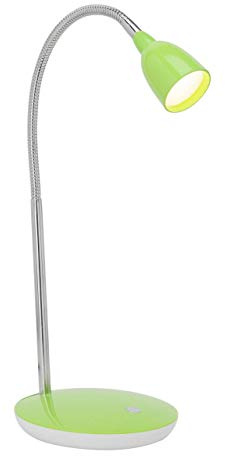 Brilliant Lampe Anthony LED Tischleuchte eisen/grün | 1x 2. LED integriert, (200lm, 3000K) | Mit Druckschalter an der Basis