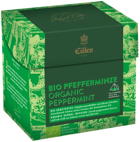 Tea Diamonds BIO PFEFFERMINZE von Eilles, 20er Box