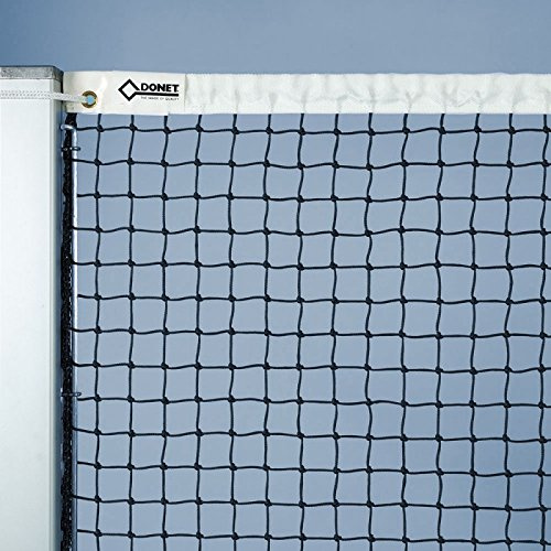 DONET Tennisnetz ca. 3 mm ø stark, schwarz, Polyethylen