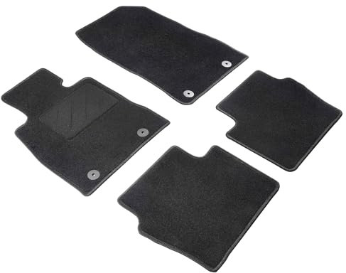 WALSER Comfort Auto Teppiche für Mazda 2 08/2014-Heute, 100% passgenaue Auto Fußmatten Made in Europe, Fußmatte Auto, Autoteppich Auto, Fussmatten Auto
