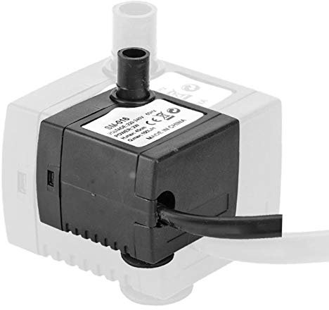Acogedor Tauchwasserpumpe,Mini Ultra-leise tauchende Wasserpumpe Mini Motorpumpe, für Aquarien, Springbrunnen, Auslauf, Fischbecken usw,Sicher, energiesparend und langlebig(EU)