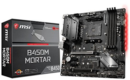 MSI B450M Mortar Carte mère AMD Socket AM4