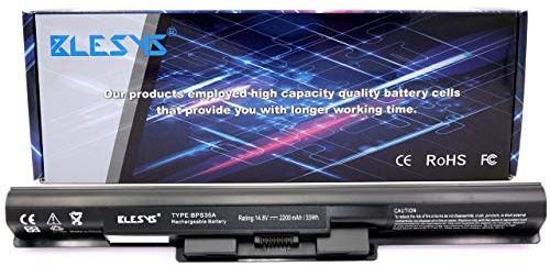 BLESYS VGP-BPS35A Akku für Sony Vaio SVF1521A4EW SVF1521B7EW SVF1521D7EW SVF1521G1EW SVF1521I6EW svf1521k6ew SVF15213SNW SVF1521A6EB SVF1521A4E Notebook PC