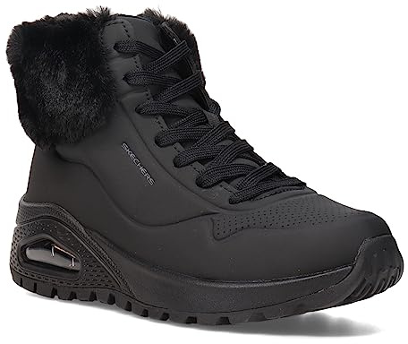 Skechers Damen Uno Rugged Fall Air Stiefelette, Schwarz, 37 EU