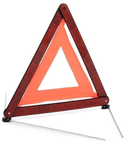 CARCOMMERCE 42163 Triangle de présignalisation Rouge