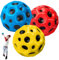 OSDUE Jumping Ball, 3PCS Space Ball, Super High Bouncing Bounciest Lightweight Foamball, Hohe Springender Gummiball, Sprünge Gummiball EIN Knallendes Geräusch Machen für Kids Party Gift