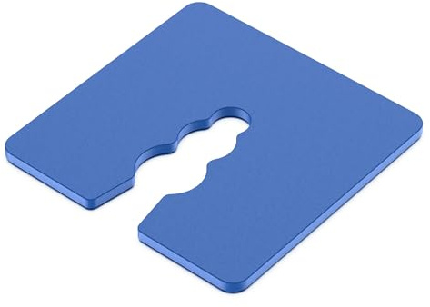 Bauhandel24 - Montageklötze aus Kunststoff 50x50mm 2mm, 200 Stück, Unterlegplatten, Montagehilfe, Distanzplatten, Ausgleichsplatten, Unterlegklötze, Abstandshalter, flache Platten