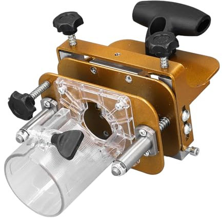 Maschera per Mortasare, per Mortasare e per Tenone per Fresatrice Alta Precisione Scorrevole Silenziosamente Portatile Facile Usare per Progetti in Legno