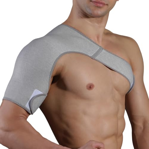 Belligern Shoulder Brace for Men,Shoulder Support for Women,Shoulder Brace for Women Shoulder Support Rotator Cuff Shoulder Support Suitable for Pain Relief Unisex (Grey)