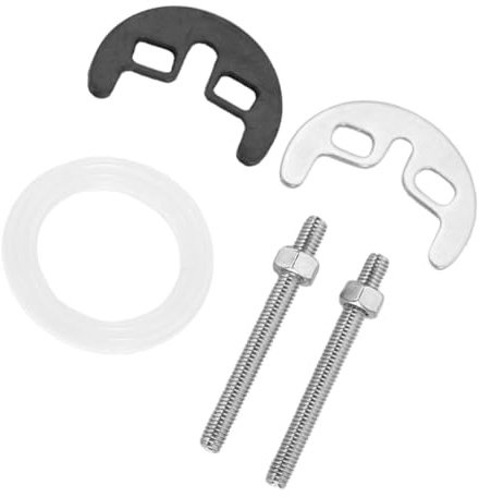 Operitacx Kitchen Faucet Fixing Bracket and Antiloosing Nut Set with Random Color Wash Basin Tap Washer Mounting Fitting for Faucet Repair and Sink Installation