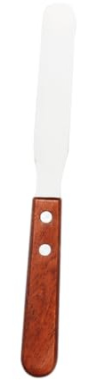 Spatule Bois Épilation en Acier Inoxydable, Manche Droit Argenté | Spatule Bois Cire Épilation, Spatule Épilation Cire, Accessoires Épilation pour Salon et Maison Style Aléatoire
