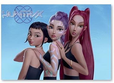 Close Up K-POP Demon Hunters (Comeback) | Maxi Poster 91.5cm x 61cm | Huntrix | Rumi Mira Zoey Offiziell Lizensierte K-Pop Wanddekoration