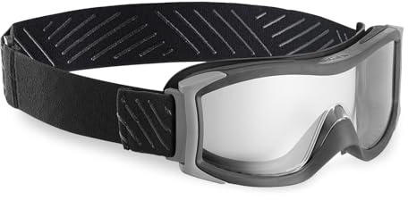 Bolle X1000 Ballistic Goggles - Clear Lens - Vented or Sealed Frame - for Military, Tactical, Safety, Airsoft Use - Anti-Fog, Anti-Scratch Coating