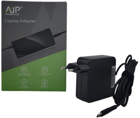 Cargador de portátil AJP 90W USB C para Dell HP Lenovo Asus Acer para Samsung para Toshiba Sony Gateway Notebook Ultrabook Chromebook AC Power Adapter Type C Carga rápida