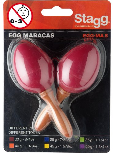 Stagg EGG-MA S/RD Eier-Maracas rot