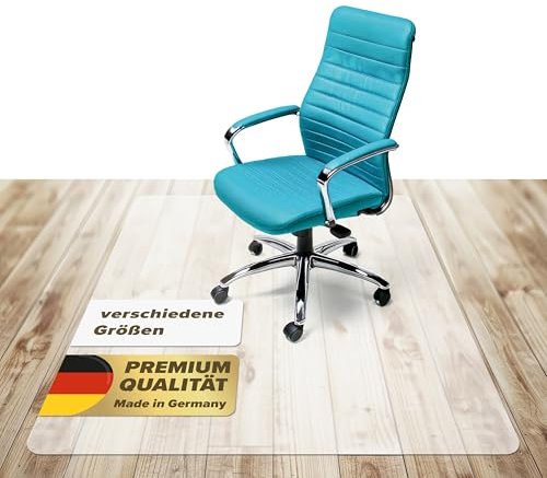 KAISER Tappeto protettivo salvapavimento | Made-In-Germany | Salvaparquet | 90 x 120 cm | Tranparente | Ecologico PET