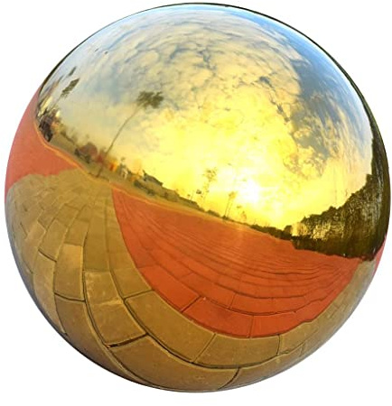 SM SunniMix Gartenkugel Dekokugel Edelstahlkugel, für Innen/Außen Deko, 138 mm
