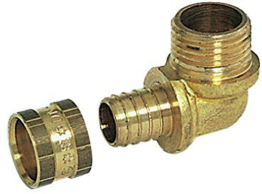 Comap 4343 - Empalme por deslizamiento, latón