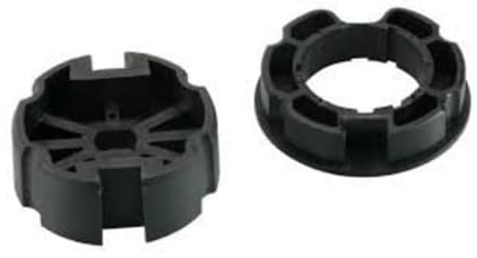 Dieffematic Adattatore Ogiva Motore Tapparelle Tende da Sole - 78mm, Attacco Rettangolare 10x15mm, per Motori D.45