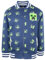 Minecraft - Baseballjacke Baseball Reißverschluss Bomberjacke Jacke für Kinder Bekleidung, navy, 12/152