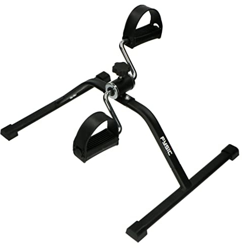 Fysic FW8 Mini-Heimtrainer - Mobilitätstrainer - Pedaltrainer - Bewegungstrainer - Arm und Bein Trainer - auch für Senioren - schwarz