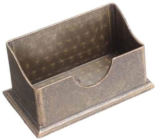 Tofficu Visitenkartenhalter Aus Hochwertigem Eleganter Kartenorganizer Für Büro Schreibtisch Robustes Design Für Langlebige Nutzung Stilvolles Display Für Ihre Visitenkarten Praktische