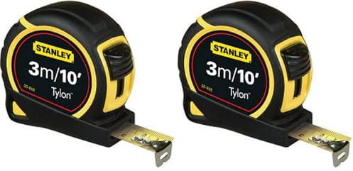 STANLEY, Flessometro 3 m / 10 '. 0-30-686 (Confezione da 2)