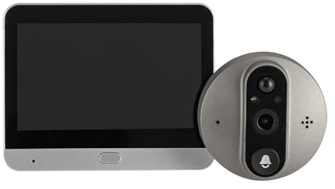 Sistema de timbre de puerta de vídeo inalámbrico, videoportero, timbre de puerta con visión nocturna, cámara 1080P, aplicación Smart Life, control WiFi 2.4G, desbloqueo remoto