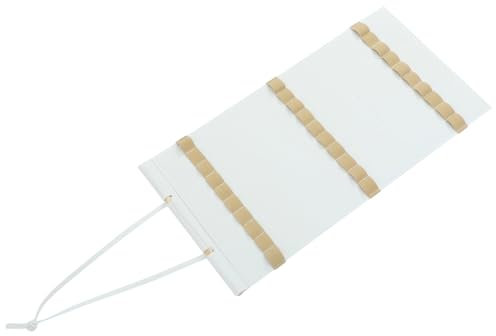 Cabilock Aufbewahrungstasche für Haarschmuck Organisator für Haarschleifen Haarband-Displayhalter Wandmontage Kopfbandhalter Kopfband-Aufbewahrungstasche Stirnbandhalter zum Aufhängen Holz