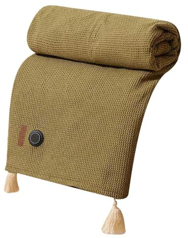 Wearable Heated Throw Blanket, Washable Heated Shawl, Portable Heated Blanket Cozy Throw Blanket for Women Home or Travel Use