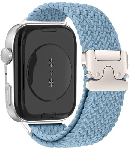 SumRioo armband [integrerad design] kompatibel med Huawei Watch Fit 4/4 Pro/3, nylonflätat sportband för Huawei Watch Fit 4/4 Pro/3 män och kvinnor, Nylon