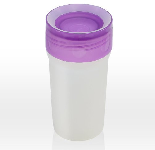 Litecup Trinklernbecher, auslaufsicher, Violett