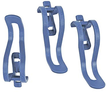ORIGINAL Bosch Siemens 00423712 423712 Geschirrkorb Korb Bodenkorb Korbeinsatz Kleinteilehalter Clip für Geschirrkorb 3 Stück Spülmaschine Geschirrspüler