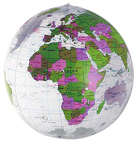 HAB & GUT -EB002- Globo Gonfiabile, Pallone da Spiaggia, 45 Centimetri di Diametro