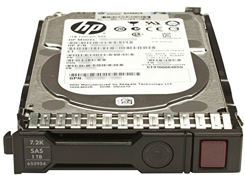 HP 652749-B21 - Disco Duro Interno 2.5 de 1000 GB, SAS, Negro (Reacondicionado)