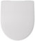 Hamberger 539199 WC-Sitz (Toilettensitz) Samar Slim, weiß, mit SoftClose, Take-off Steckscharnier Edelstahl