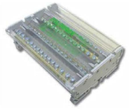ITALWEBER MORSETTIERA 2P 11 FORI - 125A 1022125
