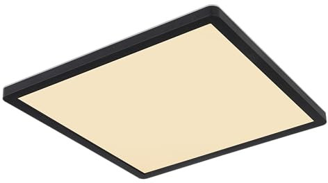 IP44 BADEZIMMERLAMPE BADEZIMMERLEUCHTE BADLAMPEN DECKENLEUCHTE SCHWARZ ECKIKG 3 FACH SCHALTBAR 1500 LUMEN/750 LUMEN/150 LUMEN