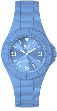 Ice-Watch - ICE generation Lotus - Blaue Damenuhr mit Silikonarmband - 019146 (Small)